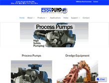 Tablet Screenshot of eddypump.com